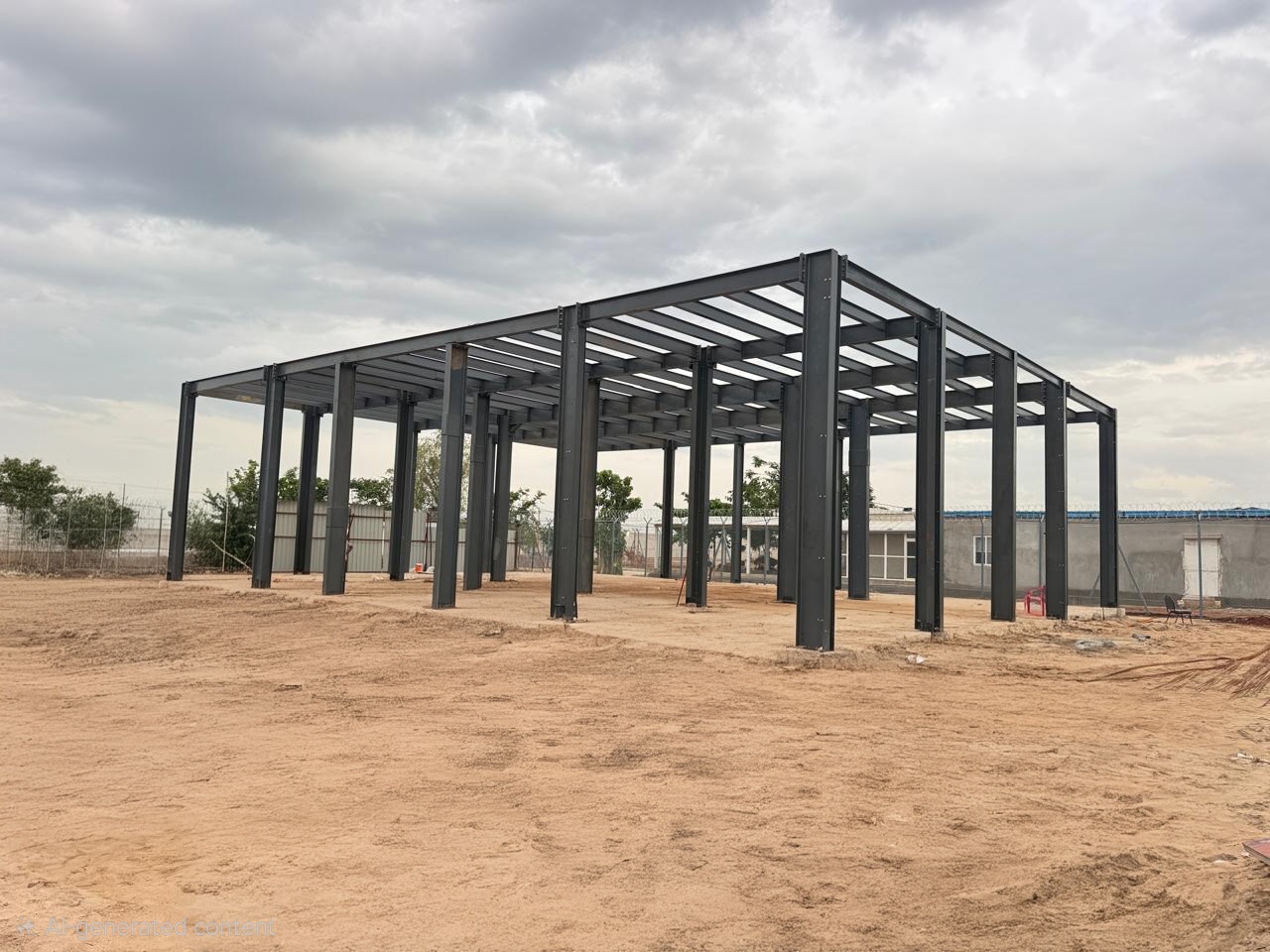 Recent RCC and steel structure project